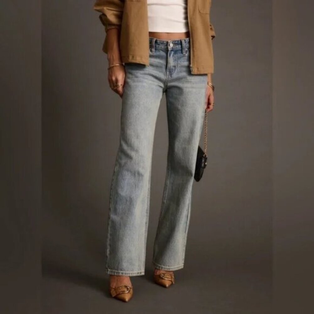 Cora Vintage Light Denim Low Rise Jeans size 29